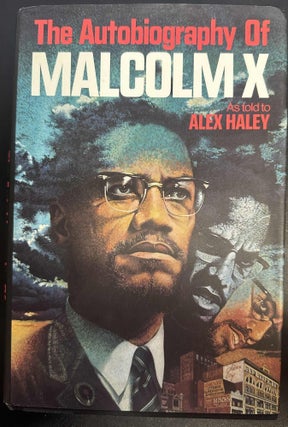 Item #10093 The Autobiography of Malcom X. Malcom X., Alex Haley