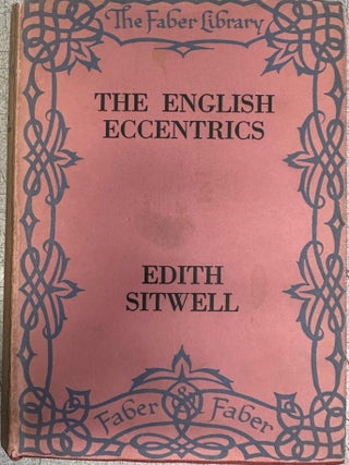 Item #10177 The English Eccentrics. Edith Sitwell