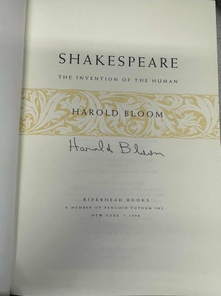 Shakespeare: The Invention of the Human