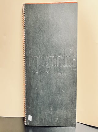Item #10306 Typographie. Walter Bangerter, Walter Marti