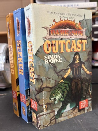 Item #11370 Dark Sun World: Tribe of One Three Book Set (The Outcast, The Seeker, The Nomad)....