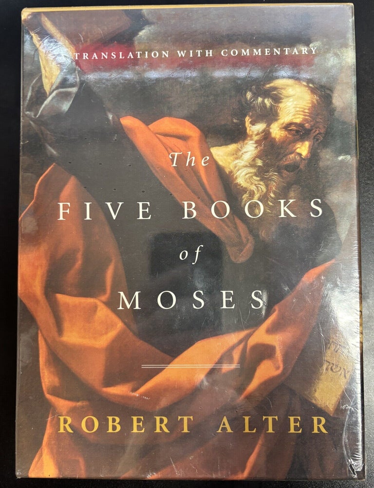 Item #11457 The Five Books of Moses: A Translation with Commentary. Robert Alter.