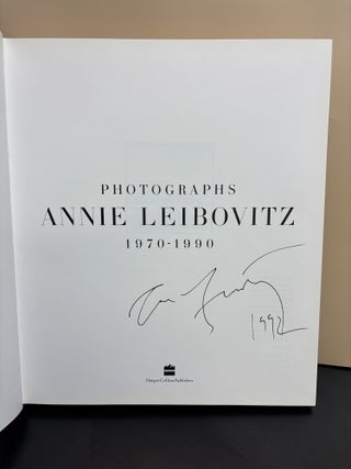 Photographs: Annie Leibovitz 1970-1990