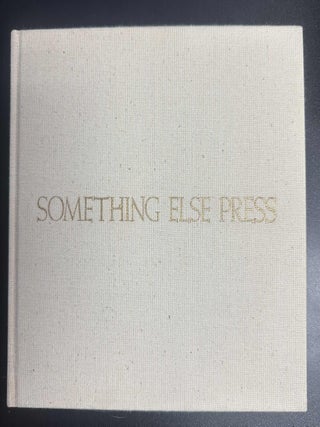 Something Else Press: An Annotated Bibliography