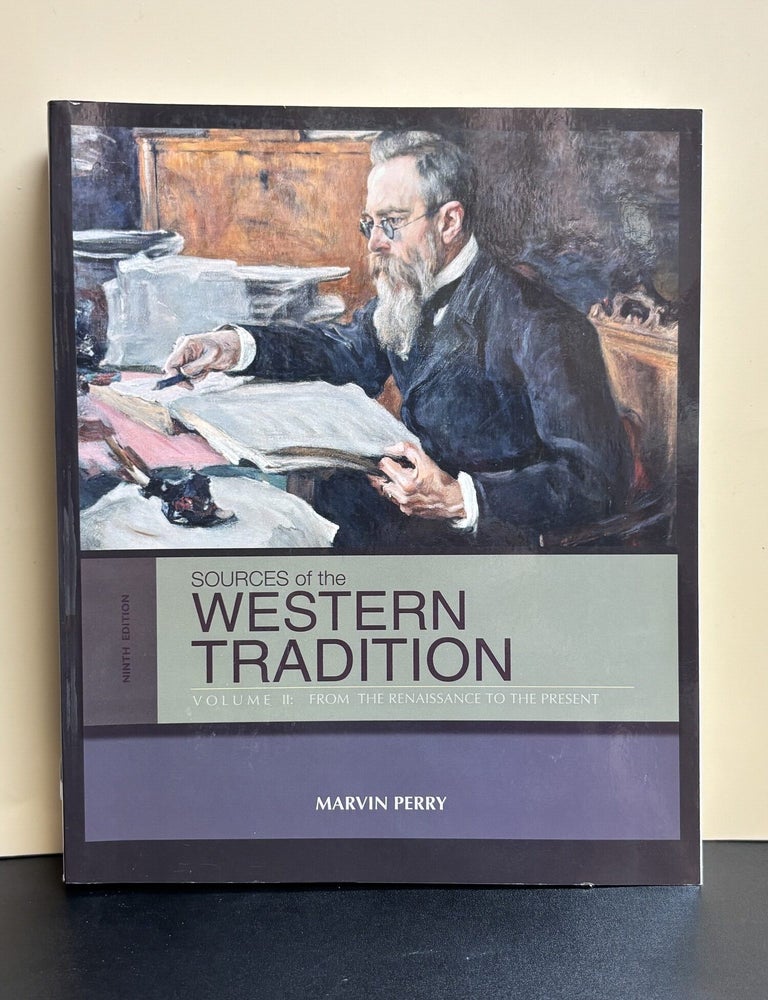 Item #11927 Sources of the Western Tradition. Marvin Perry, George W. Bock.