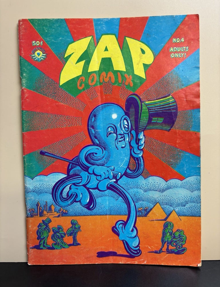 Item #11934 ZAP Comix No. 4. Robert Crumb, S. Gilbert Shelton, Clay Wilson, Robert Williams.