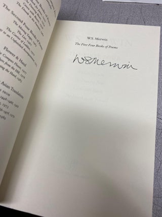 The First Four Books of Poems