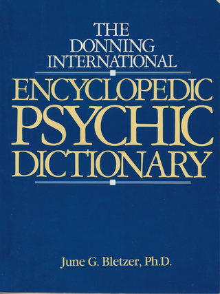 Item #6060 The Donning International Encyclopedic Psychic Library. June G. Bletzer