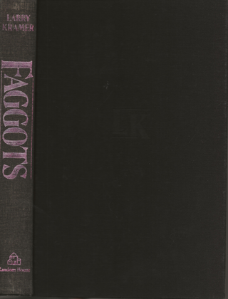 Item #6231 Faggots. Larry Kramer