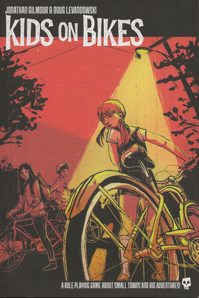 Item #6307 Kids on Bikes: A Role Playing Game about Small Towns and Big Adventures. Jonathan...