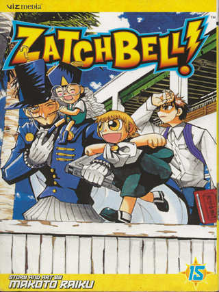 Item #6355 Zatch Bell! Vol. 15. Makoto Raiku