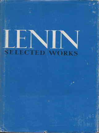 Item #6430 Lenin: Selected Works Vol. 2. V. I Lenin