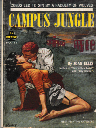 Item #6681 Campus Jungle. Joan Ellis
