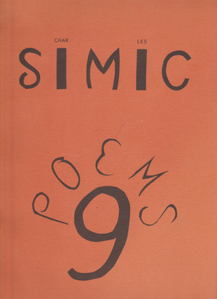 Item #7061 Nine Poems: A Childhood Story. Charles Simic