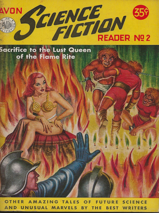 Item #7093 Science Fiction Reader No. 2: Sacrifice to the Lust Queen of the Flame Rite. Donald A....