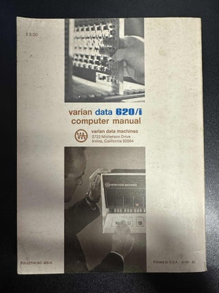 Varian Data 620/i Computer Manual