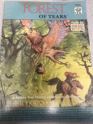 Item #7147 Forest of Tears #8015: A Fantasy Role Playing Adventure Module from J.R.R. Tolkien's...