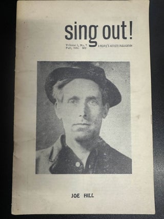 Item #7369 Sing Out! A People's Artists Publication Volume 4, No. 7. Joe Hill