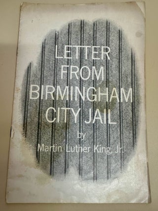Item #7376 Letter from Birmingham City Jail. Martin Luther King, Jr