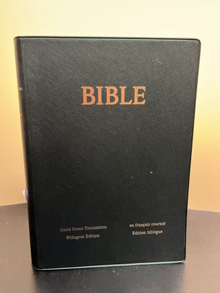 Item #7487 French-English Bible. Societe Biblique