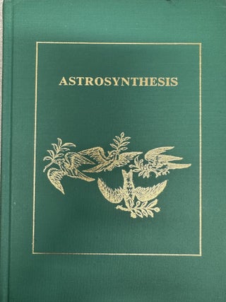 Item #7640 Astrosynthesis , the Rational System of Horoscope Interpretation According to Morin De...