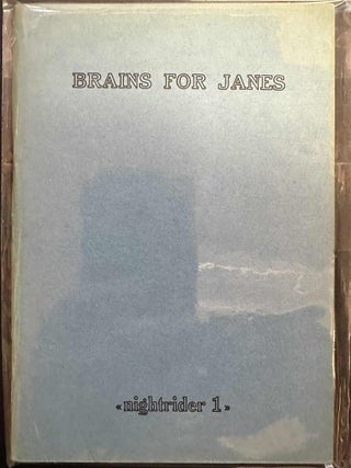 Item #8081 Brains for Janes: Herr von Striempfell's Experiment and Not Counting Death (Nightrider...
