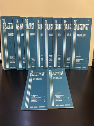 Item #8128 The Objectivist; Volume 9, Numbers 1 -12. Ayn Rand