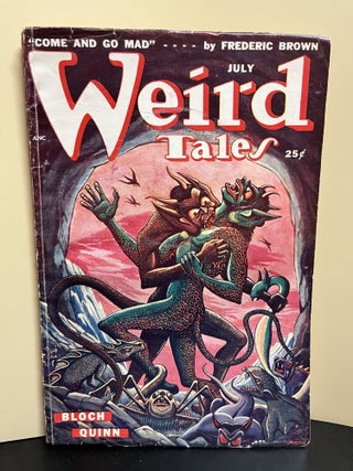 Item #8140 Weird Tales; July 1949, Vol. 41, No. 5. Robert Bloch