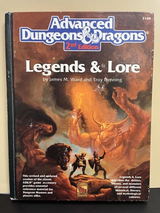 Item #8152 Advanced Dungeons and Dragons 2nd Edition. James M. Ward, Troy Denning