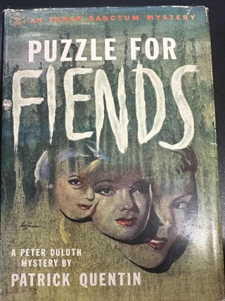 Item #8254 Puzzle For Fiends. Patrick Quentin