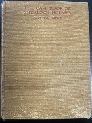 Item #8371 The Case Book of Sherlock Holmes. Arthur Conan Doyle