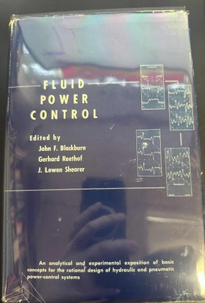 Item #8534 Fluid Power Control. John F. Blackburn, Gerhard Reethof, J. Lowen Shearer
