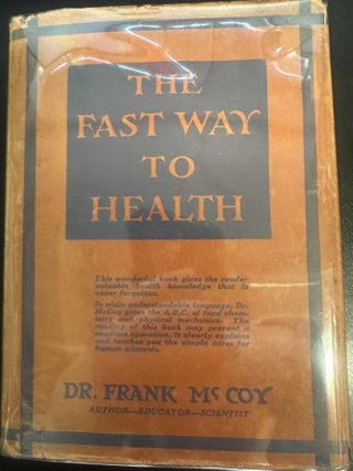 Item #8549 The Fast Way to Health. Frank McCoy