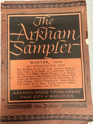 Item #8575 The Arkham Sampler, Winter 1949. August Derleth