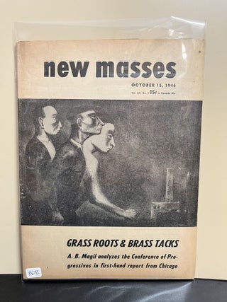 Item #8672 New Masses: Vol. LXI October 15, 1946 No. 3. Joseph North