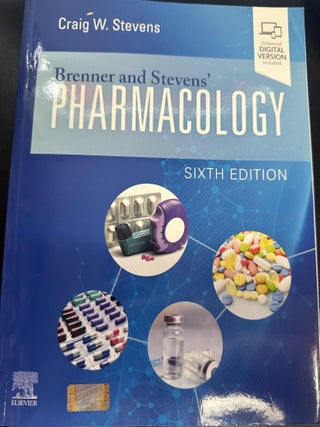 Item #8685 Brenner and Stevens' Pharmacology. Craig W. Stevens
