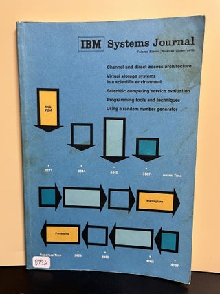 Item #8726 IBM Systems Journal. David T. Brown, Peter H. Callaway, et all