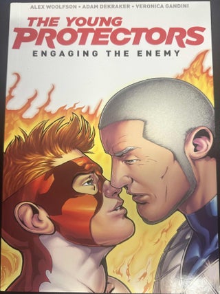 Item #8815 The Young Protectors 1: Engaging the Enemy. Alex Woolfson, Adam Dekraker, Veronica...