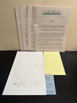 The Ayn Rand Letter; Volume III Table Of Contents, Vol. III, No. 15 - 26, Vol. IV, No. 2 & 3