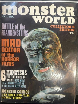 Item #9156 Monster World #1, November 1964. James Warren, publisher