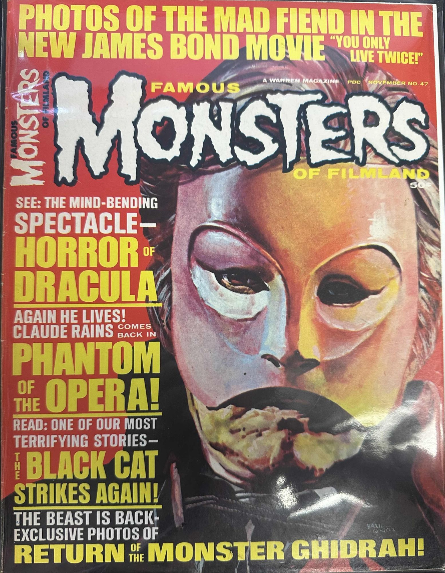 Famous Monsters of Filmland #47, November 1967 | Forrest J. Ackerman