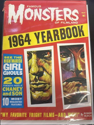Item #9186 Famous Monsters of Filmland 1964 Yearbook. Forrest J. Ackerman