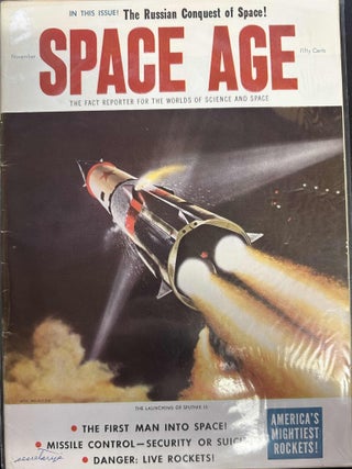 Item #9190 Space Age Vol. 1 #1, November 1958. Martin Caidin