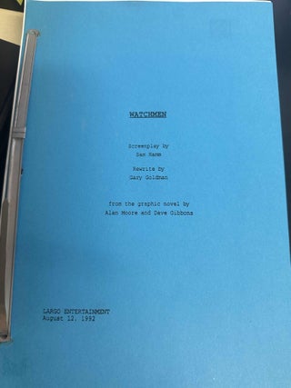 Item #9340 Watchmen. Sam Hamm, Gary Goldman