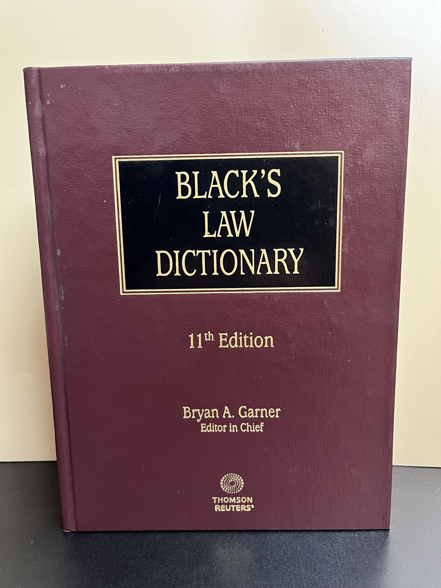 Black's Law Dictionary | Bryan A. Garner, In Chief | 11th Edition