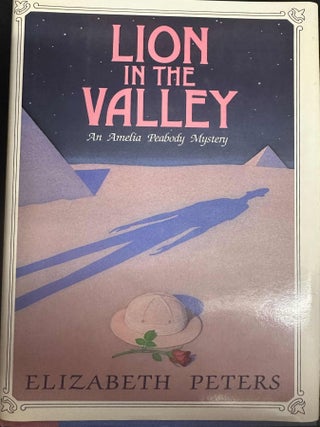 Item #9456 Lion in the Valley. Elizabeth Peters