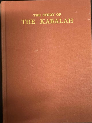 Item #9464 An Introduction to the Study of the Kabalah. William Wynn Westcott