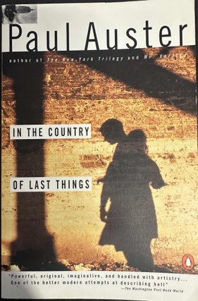 Item #9481 In the Country of Last Things. Paul Auster