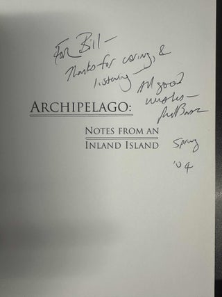 Archipelago: Notes from an Inland Island