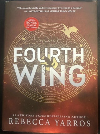 Item #9902 Fourth Wing. Rebecca Yarros